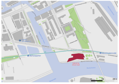 Map of HCU
