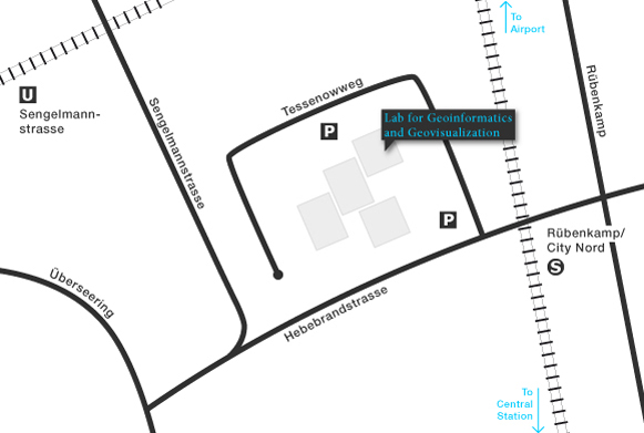 Map of HCU