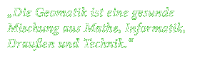 Zitat Geomatik